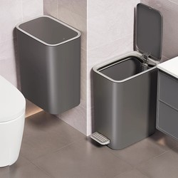 Trash bin For Home 2025 New arrival Bathroom Kitchen large capacity living room toilet gap wall-mounted wastebasket