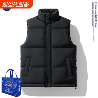 Nasa men's cotton vest for men and women 2025 new vest autumn and winter warm thickened waistcoat vest jacket for men