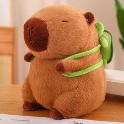 Kapibala Doll Stuffed Toy kids Sleep Pillow Capybara Doll Cloth Doll for Girlfriend's Birthday Gift
