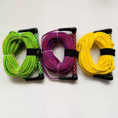 Foreign trade tail single water skis professional water skiing rope towing rope sports tail wave Board water skiing surfboard towing rope