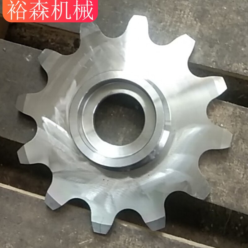 304 stainless steel chain wheel 3 points 4 points 5 points 08B06B10A chain wheel customized 8 teeth 30 teeth 201 chain wheel