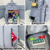 曼普森 Вместительный и большой ранец, сумка через плечо, рюкзак для путешествий, подходит для студента