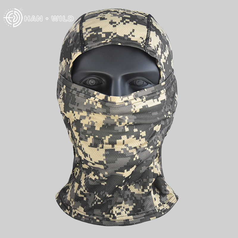 Culvert Jacket Head Mask Male Outdoor Riding Tactical Mask Camouflak Headgear Sun Protection Windproof Sand Magic Headscarf