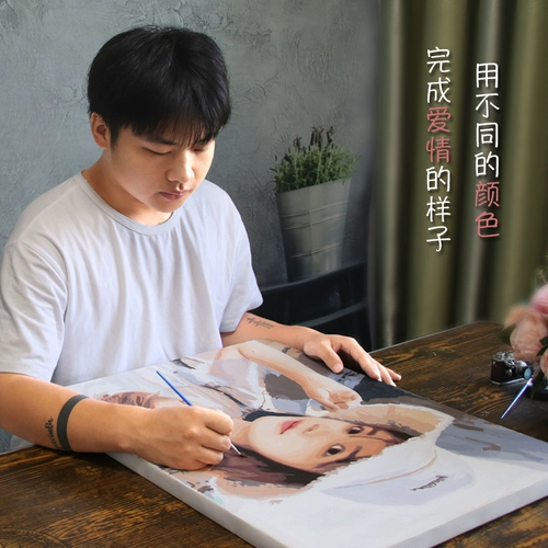 Цифровая фотография для рисования, масляная краска, креативный декор, «сделай сам», делается под заказ, антистресс, креативный подарок