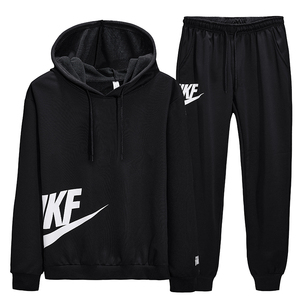 【网红同款】新款欧货运动服套装休闲两件套