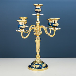 European style candlestick home creative western restaurant wedding decorations
