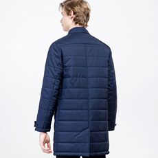 Куртка lacoste法国鳄鱼奥莱男装中长款外套棉服男outlets|bh7894