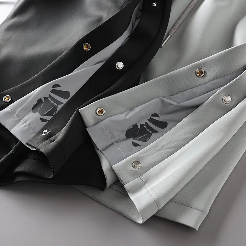 Wall Push Visual Sensation Saute 3M Reflective Design Men's Summer Open Slit by buckle Sports casual 50% shorts