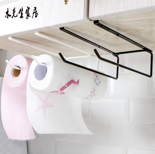 Консервационная пленка кронштейна Многофункциональная стена -кухонные бумажные полотенца, вытирайте поглощение масла.