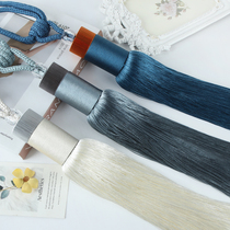 Eurostyle curtains hanging balls tied with ball straps tied rope home living room curtains decorative hanging ears flow SuNordic light and luxurious k-45