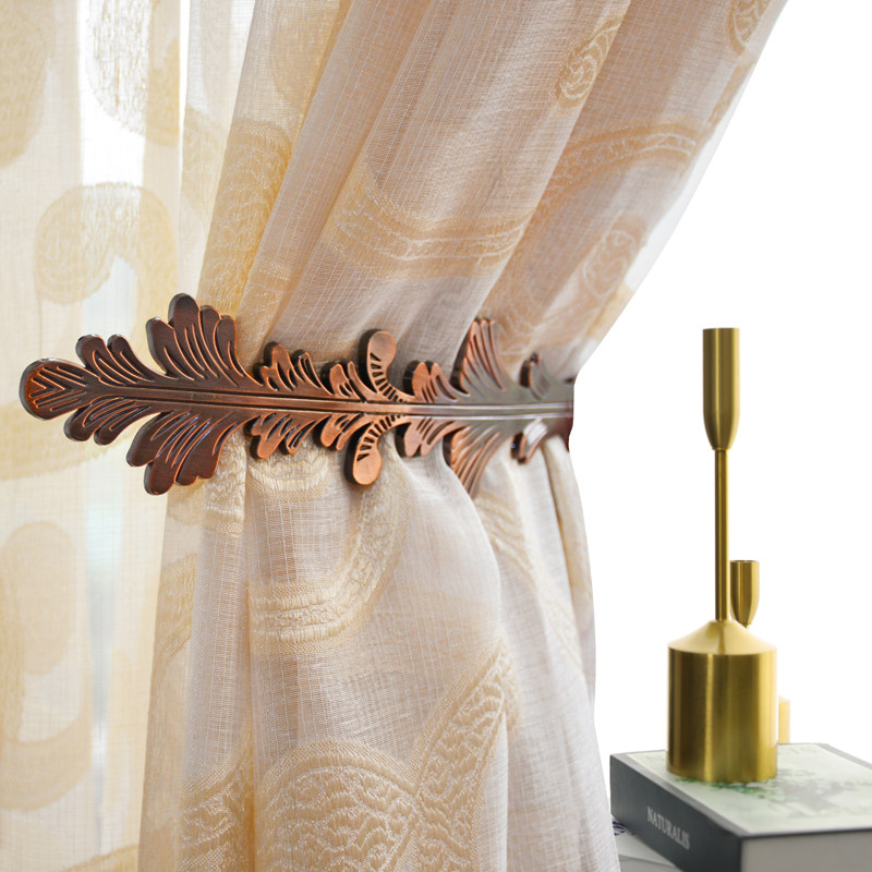 Nordic Alloy Curtain Hook Strap Accessories Wall Hook Accessories Accessories Wall Hook Living-room Decoration Modern Brief G137