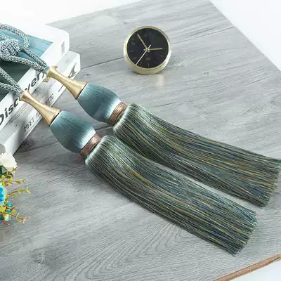 Curtain hanging ball pair light luxury simple modern curtain buckle tied rope European-style tie strap tied ball decorative tied rope