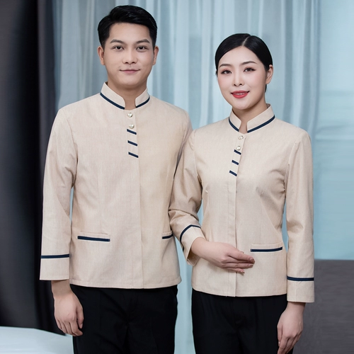 Комнатный летний комплект для отеля подходит для мужчин и женщин для работы, короткий рукав