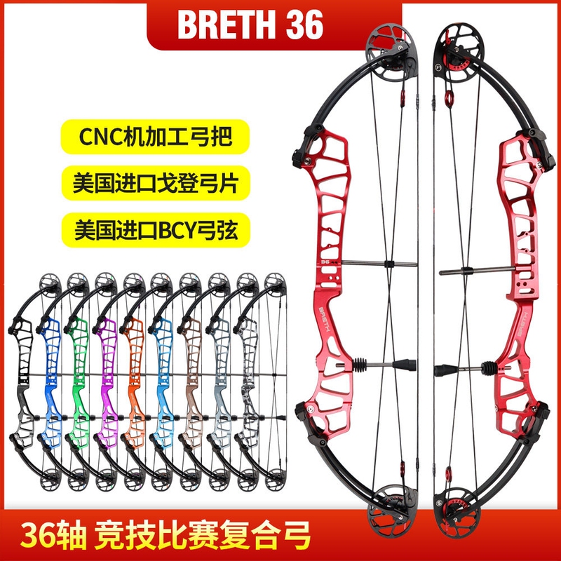 Youth Competitive Compound Bow Vertex Breth 36, 36-Inch Wheelbase, Sports Competition Archery Equipment Youth Competitive Compound Bow Vertex Breth 36, 36-Inch Wheelbase, Sports Competition Archery Equipment