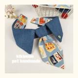 KIKINONO Новый ковбойский сыр, американский милый декоративный галстук-бабочка с кошками и собаками для больших, средних и маленьких домашних животных