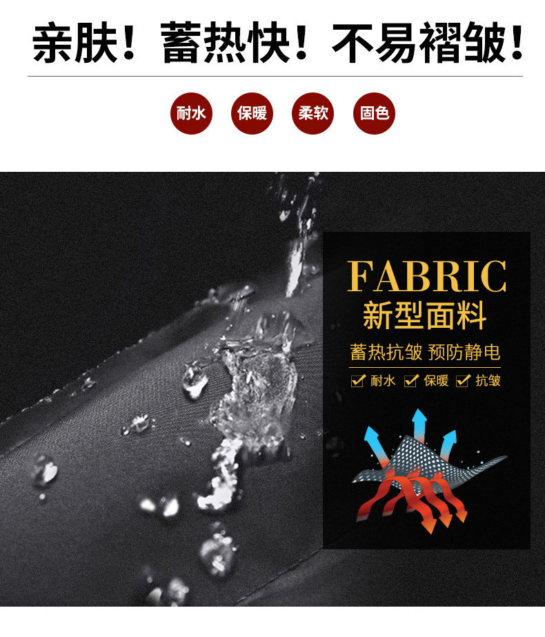 男羽绒服棉袄面包服立领外套 图5