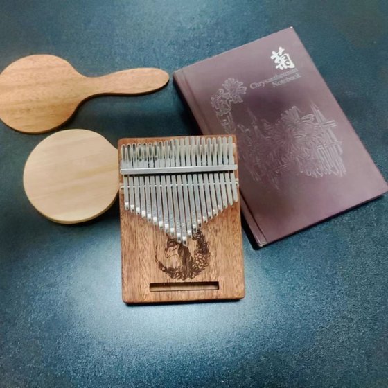 21音拇指琴17音卡林巴初学者女孩子生日礼物网红乐器学生生日礼物