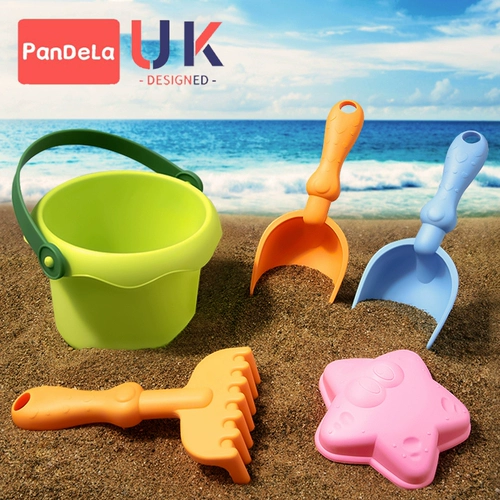 Детская пляжная игрушка, дорожный песок для игр в воде, лопата, комплект