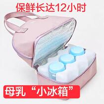 Carrying milk artifact to work carrying milk bag equipment refrigerated work portable insulated bag working insulated bag to store milk bag