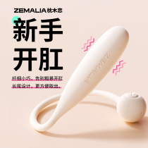 Entry-level anal plug punishment backcourt development sex toy vibrator male masturbation device anal expansion sex products