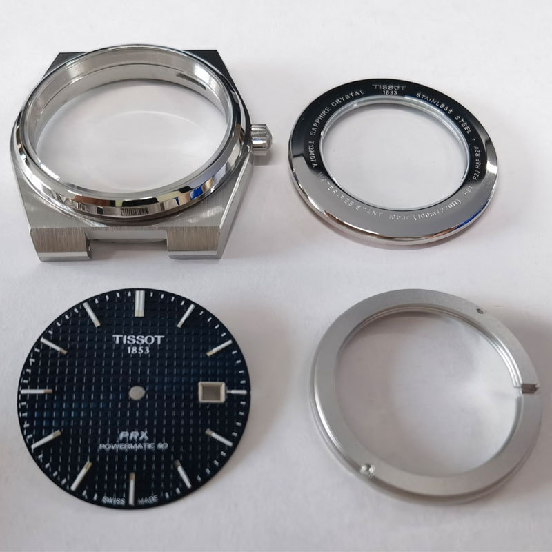 Suitable for Tissot 1853 Watch Case T137407A Dial Lettering Prx T137 Mechanical Watch Accessories Case Cover Suitable for Tissot 1853 Watch Case T137407A Dial Lettering Prx T137 Mechanical Watch Accessories Case Cover