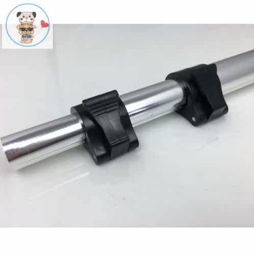 Garment ironing machine telescopic rod buckle bracket accessories support telescopic rod metal rod steam iron air duct hanger rod