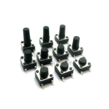 Патч-сенсорный переключатель 6*6*4.3/5/6/7/8/9/10/12 мм обычно используется четырехконтактные кнопки