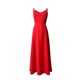 Dress ຫາດຊາຍ 2024 New Seaside Vacation Dress French Chic Long Dress V-neck Suspender Dress Red Backless Dress