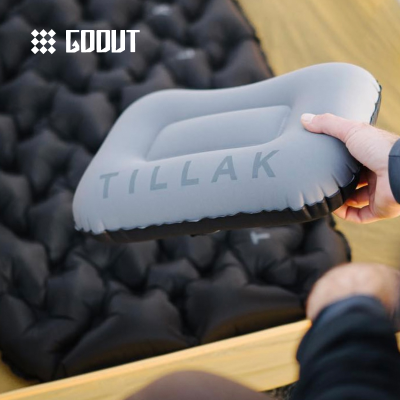goout American Tillak outdoor camping self-driving high-value portable lightweight storage inflatable bed headrest