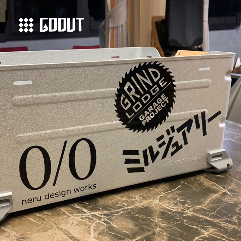 Japan Gout mountain outdoor camping retro trend brand style high-end waterproof car equipment personality stickers