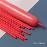 50 макарон красный 260 длинный воздушный шар