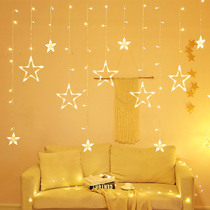 LED small color light flash light string light Sky star light Net red room decoration Bedroom layout romantic curtain light string