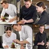 Добавьте жира и увеличьте размер рабочей одежды шеф-повара, дышащая, тонкая, с короткими рукавами, сделанная на заказ для кухни, большого размера, 300 фунтов, летняя для мужчин.