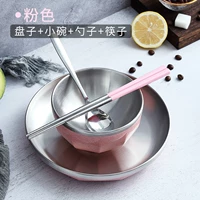 Палочки для еды из нержавеющей стали, ложка, нержавеющая сталь AISI 304