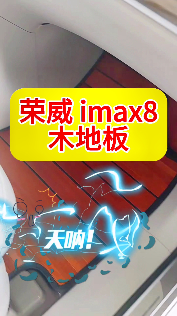 荣威imax8 ev脚垫选对了，车内干净翻倍✨