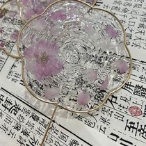 Stainless steel fan frame photo props cool new Chinese style metal folding fan small ball fan ancient fan stainless steel fan frame