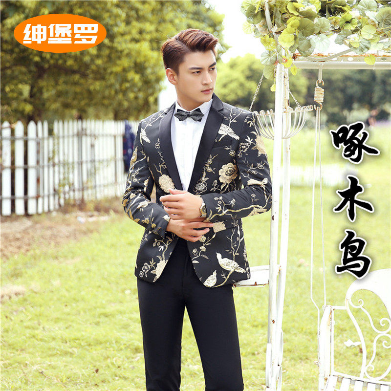 2022 new photo studio men's image photoshoot suit Korean wedding theme photo art photo photography clothing