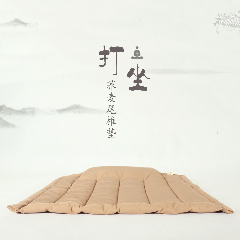 Monk beats cushion monk Zen meditation Mat Meditation Mat Meditation Mat temple Baiji Buckwheat Padded Comfort-Taobao