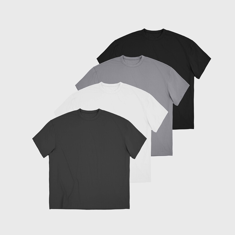 Shark Skin Sports Short-Sleeve *4Junks* Fitness Elastic Quick-Drying Round Neck Basic T-Shirt with Two Styles to Choose from Shark Skin Sports Short-Sleeve *4Junks* Fitness Elastic Quick-Drying Round Neck Basic T-Shirt with Two Styles to Choose from