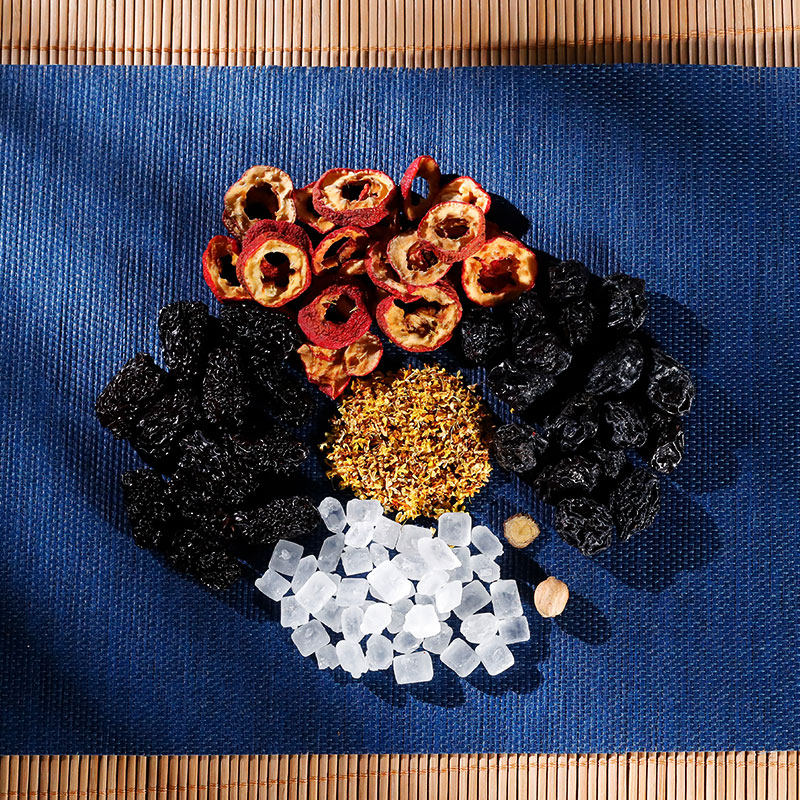 Old rice bone authentic old Beijing sweet-scented osmanthus sour plum soup raw material pack 2 bags of homemade sour plum juice tea bag is nutritious and delicious