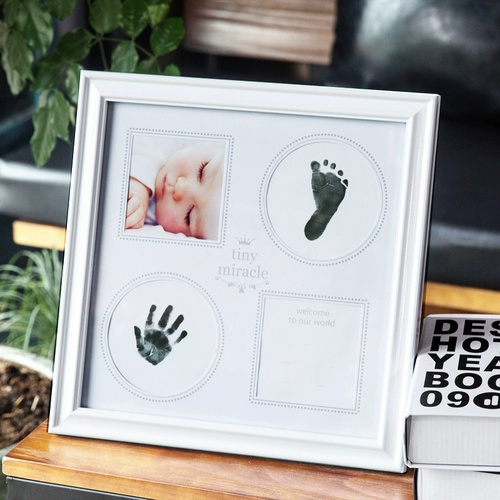 Детские отпечатки рук и ног для новорожденных для младенца, сувенир, креативная фоторамка, креативный подарок