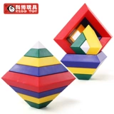 科博 Пирамида, конструктор, универсальная игрушка для мальчиков и девочек, мозговой штурм