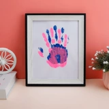 Отпечаток рук для влюбленных, фоторамка ручной работы, сувенир, «сделай сам», подарок на день рождения, граффити