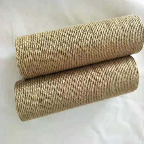5 мм Основной цвет Jaosei Roving Sword -Linen Toving DIY заставляет кошку схватить столб кошачья царапина шлифовальные шлифовальные шлифовки