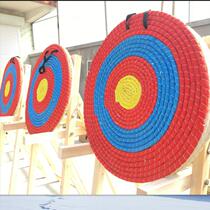 Straw target haystack shooting target shelf club archery vertical training room bullseye straw weaving stack bullet bow strong