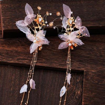 Bridal sensual sensual handmade head flower to clip new hair accessories Korean style wedding head Wedding Dress accessories Accessories Accessories