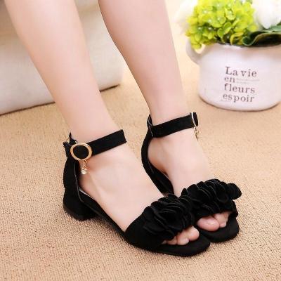 2 to 12 years 11 11 10 Korean version 9 Children wearing 8 Girls shoes 7 Summer 6 High heel 5 Princess sandals 4 children 