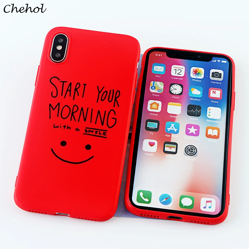 Новые чехлы для телефонов iPhone X XS MAX XR 8 7 6 S Plus чехол веселый