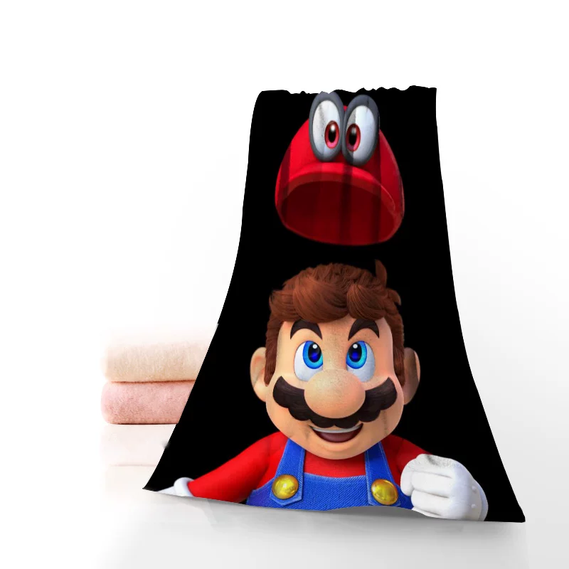 Bath-Towel Beach Super-Mario microfiber печать аниме Custo