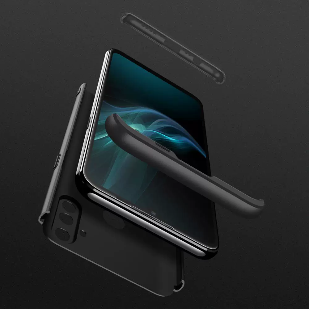 Чехол для OPPO Realme C3 из твёрдого гибридного PC 360 полнотелая защита